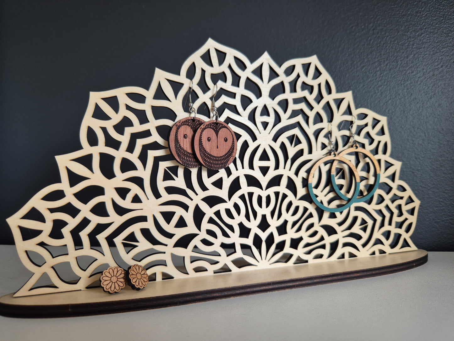 Mandala Earring Stand