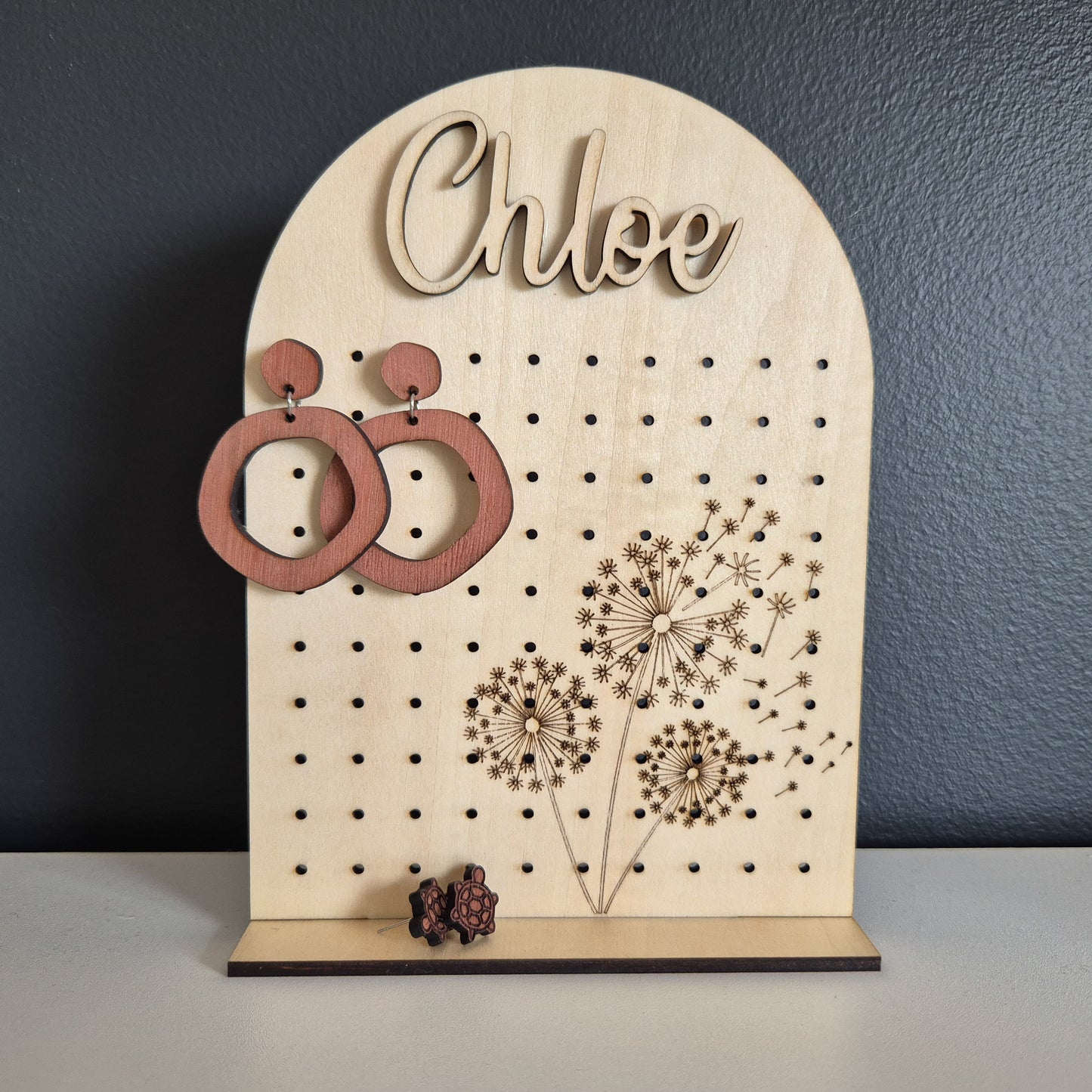 Dandelion Personalised Stud Stand