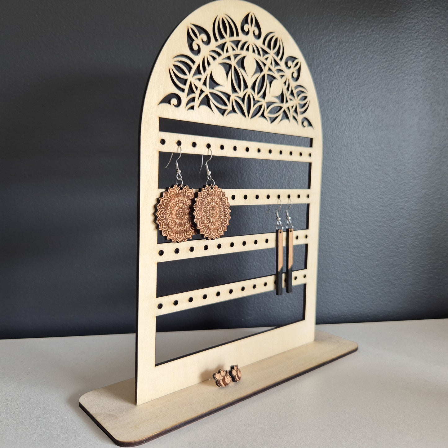 Arched Mandala Earring Stand