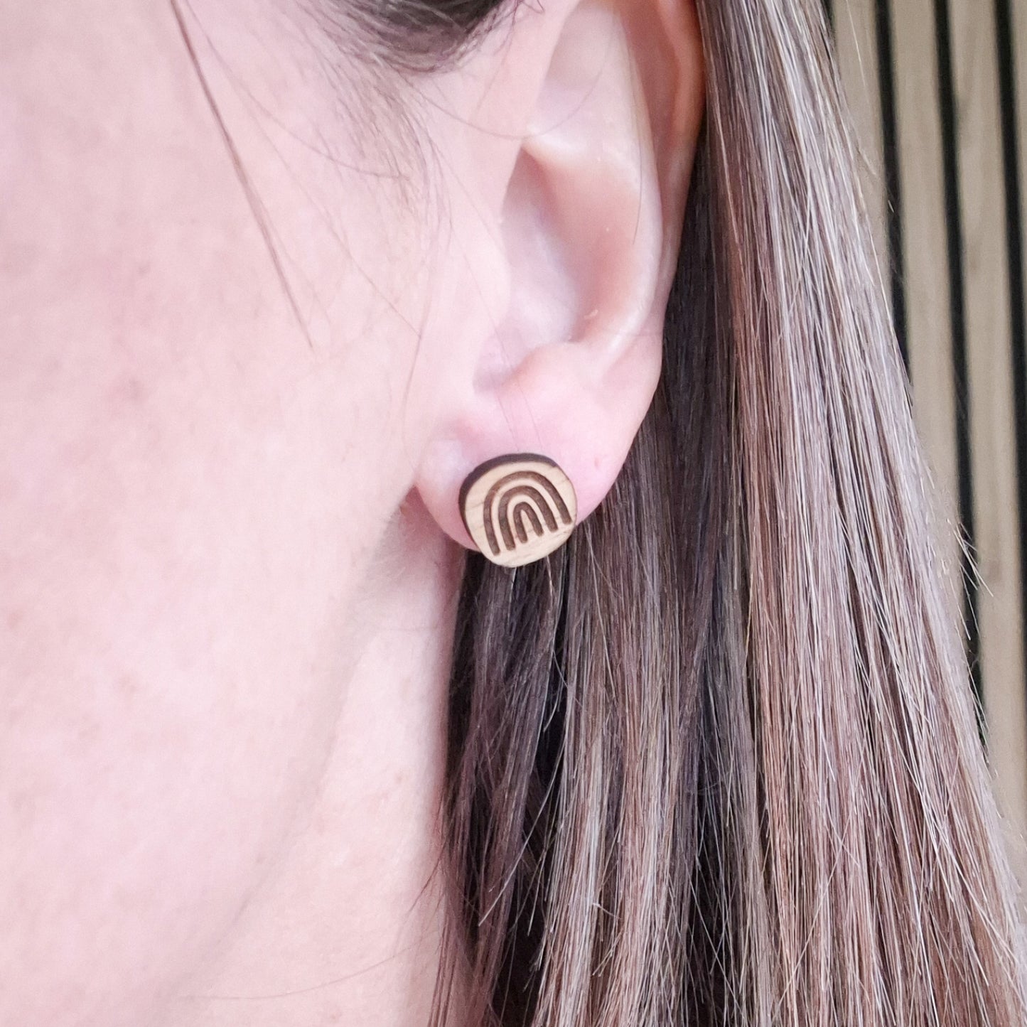 Happy Little Rainbow Studs