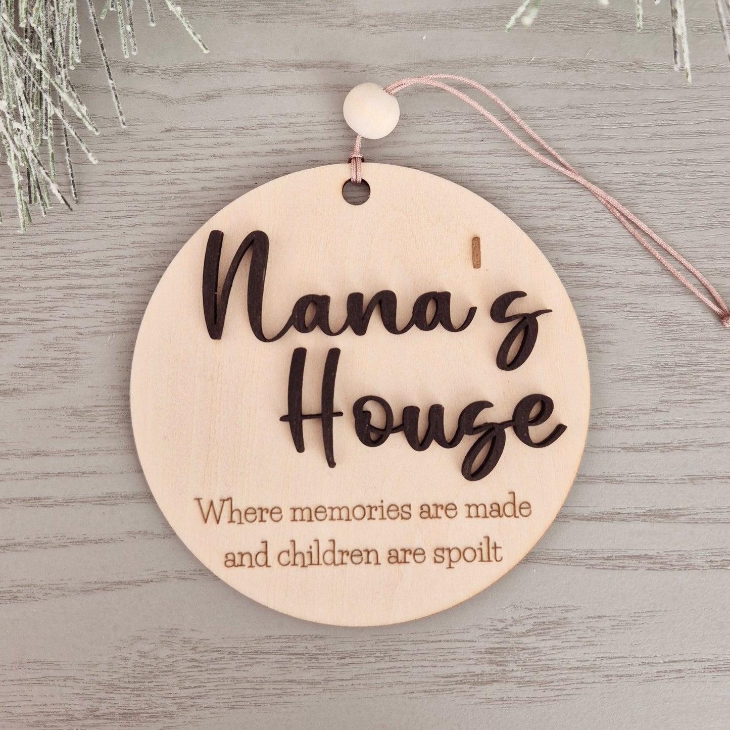 Nana's House Ornament