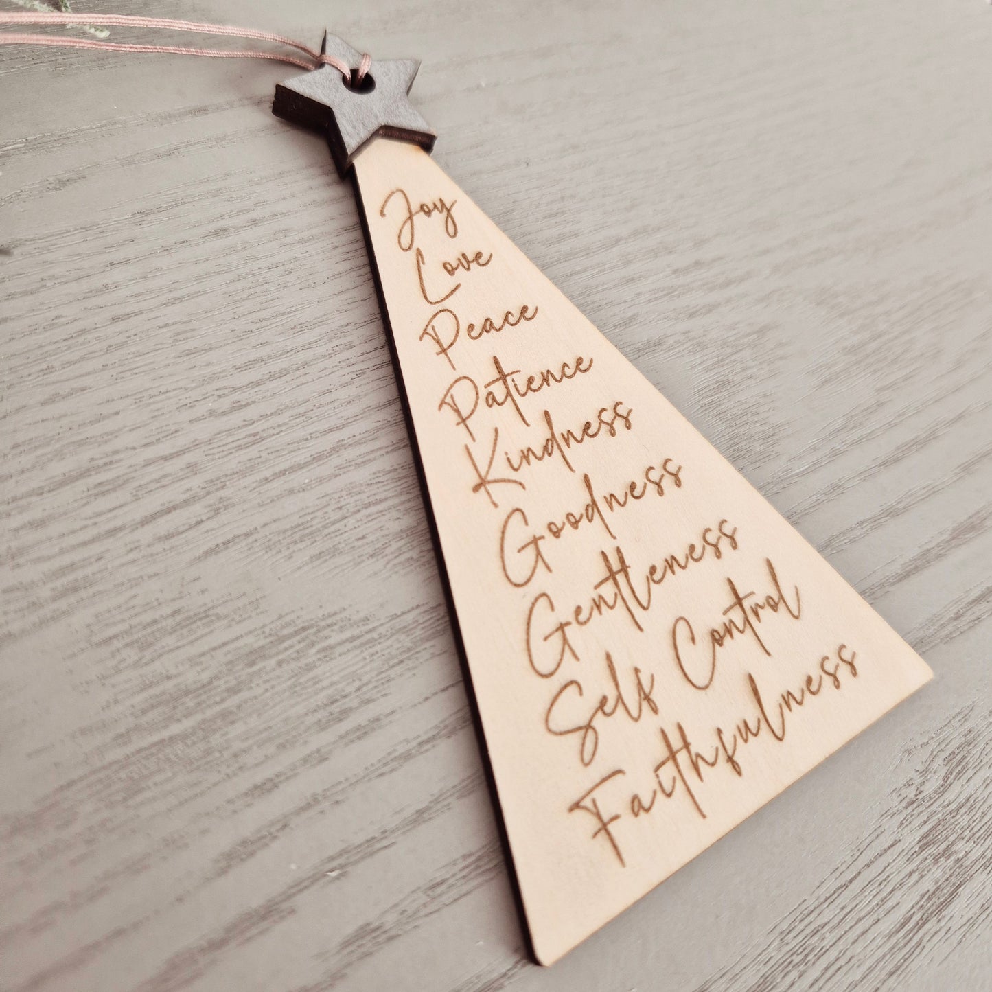 Fruits of the Spirit Christmas Tree Ornament