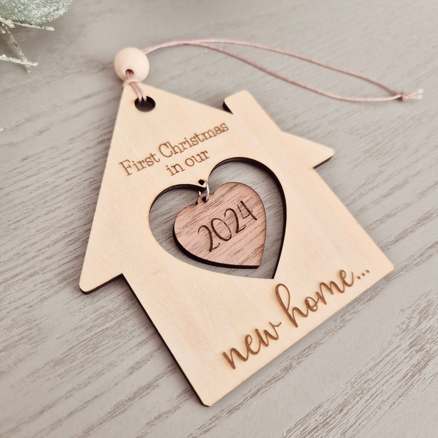 First Christmas in Our New Home Ornament