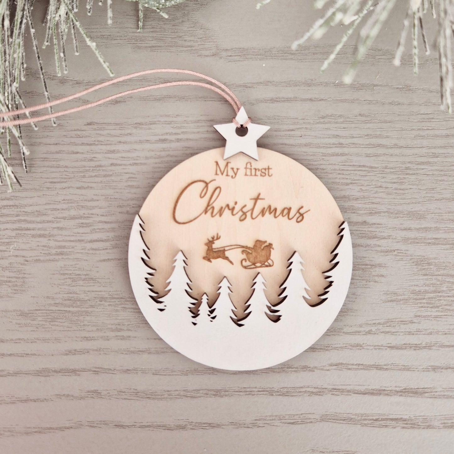 My First Christmas Ornament (trees)
