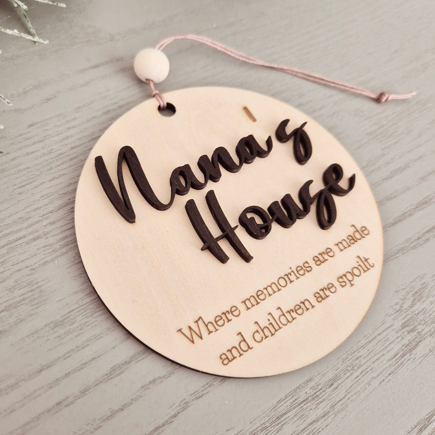 Nana's House Ornament