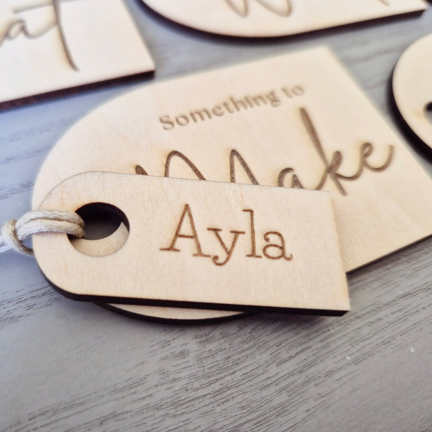 Set of 'Something to...' Gift Tags