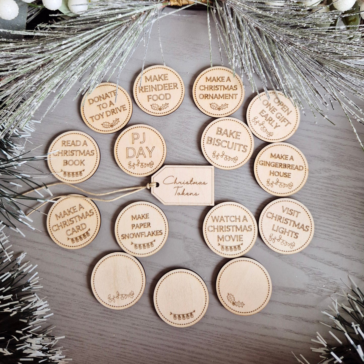 Christmas Activity Tokens