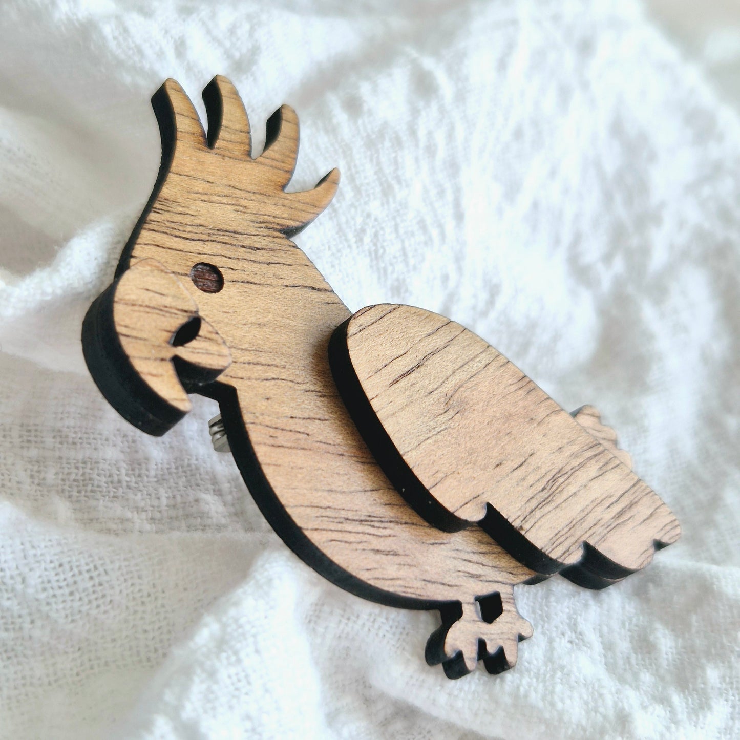 Cockatoo Brooch