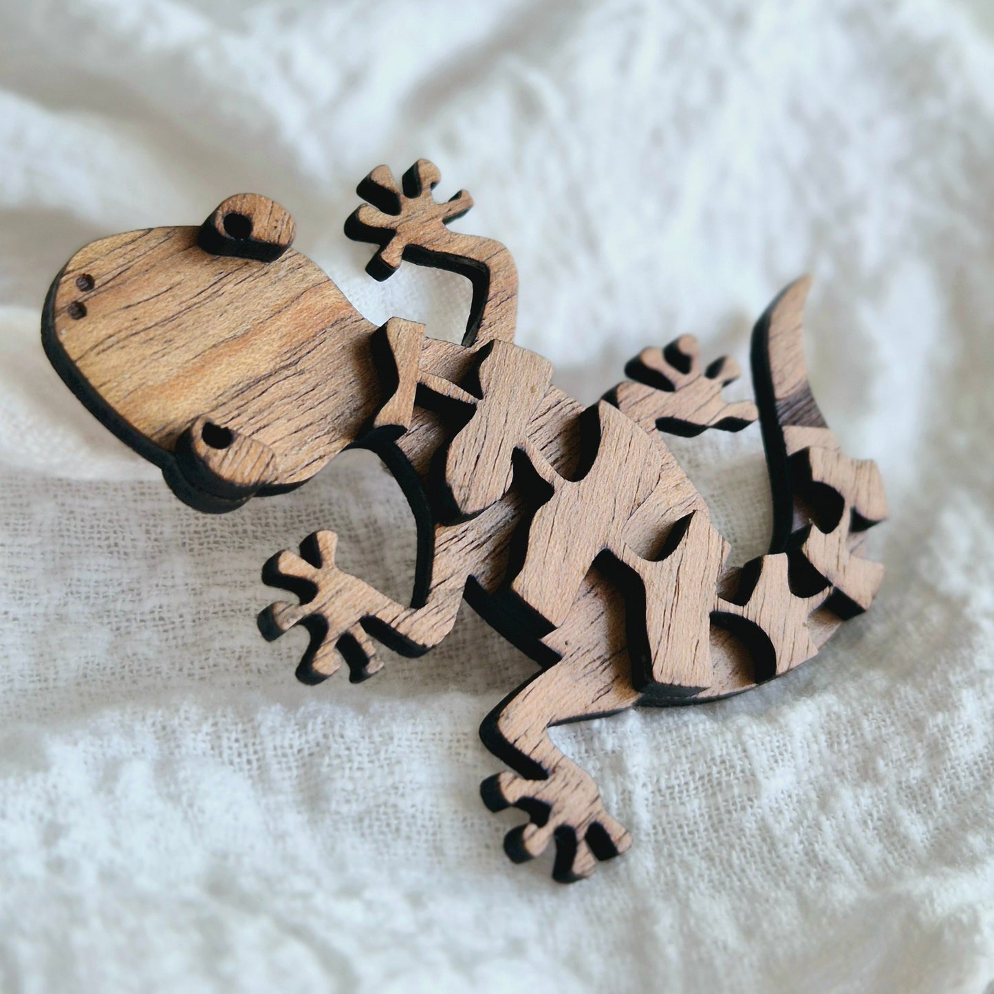Gecko Brooch