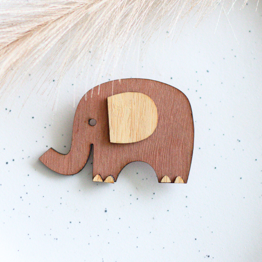 Elephant Brooch