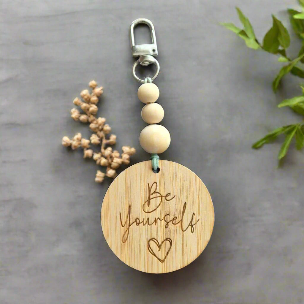 'Be Yourself' Bag Charm