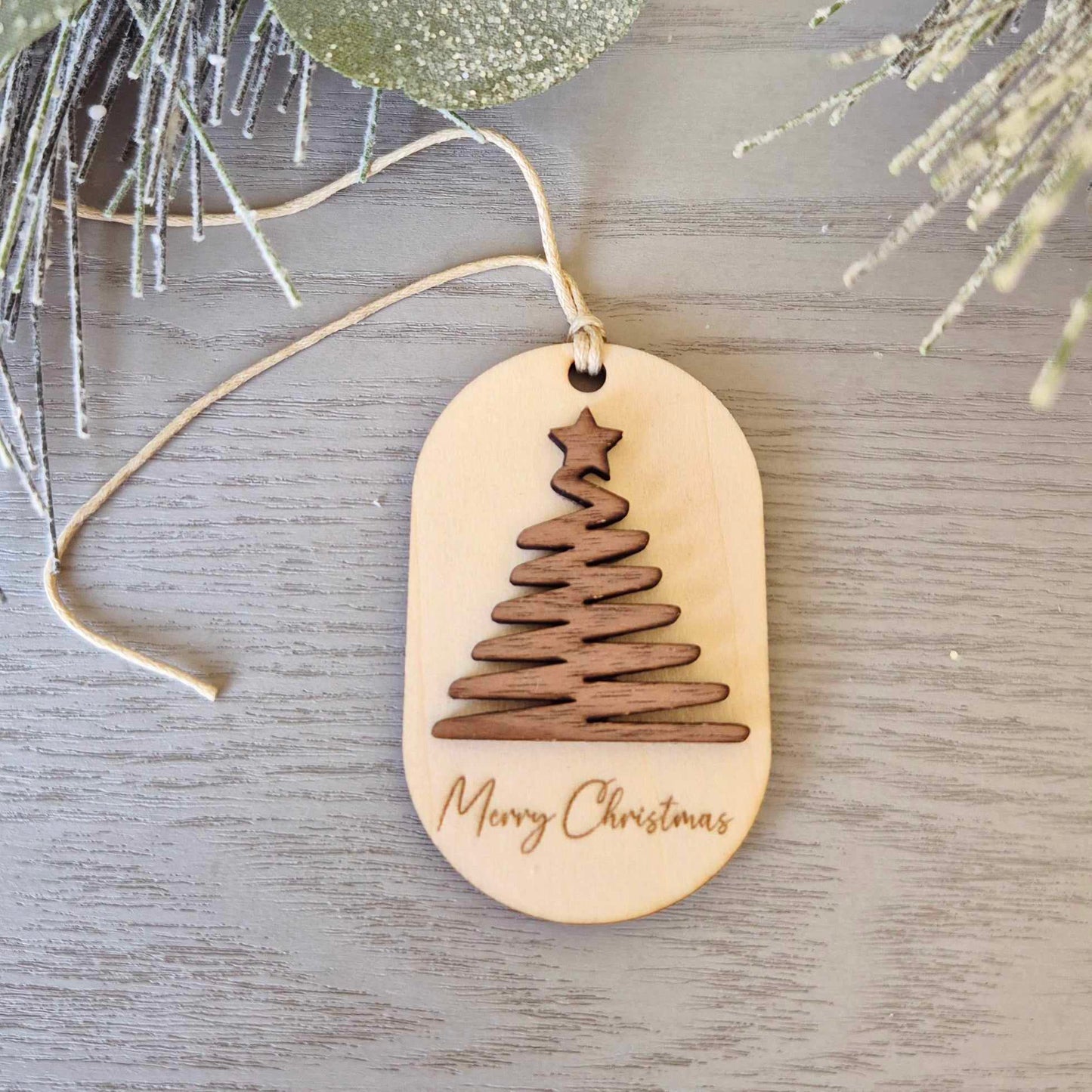 Christmas Tree Gift Tag