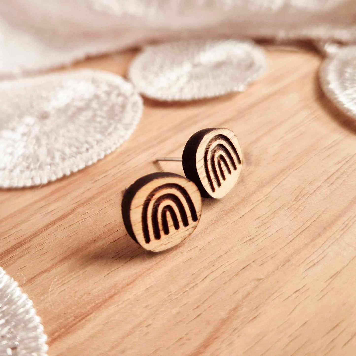 Happy Little Rainbow Studs
