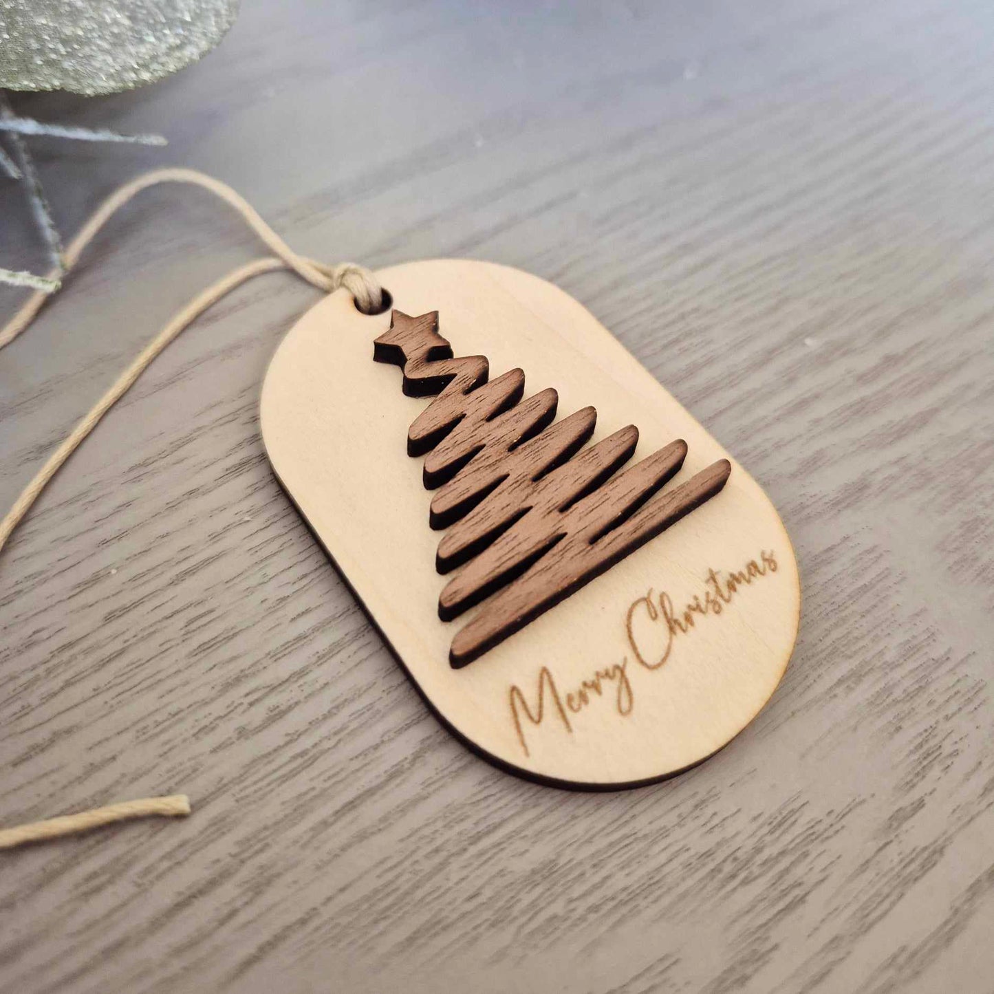 Christmas Tree Gift Tag