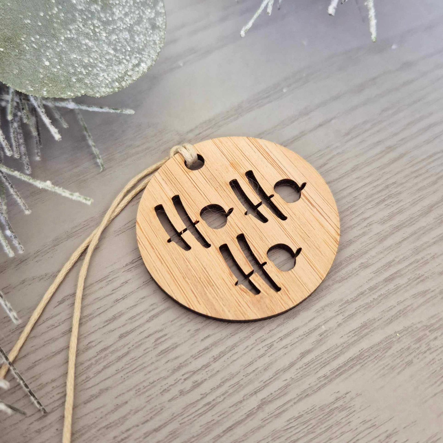 Bamboo gift tags (5 styles)