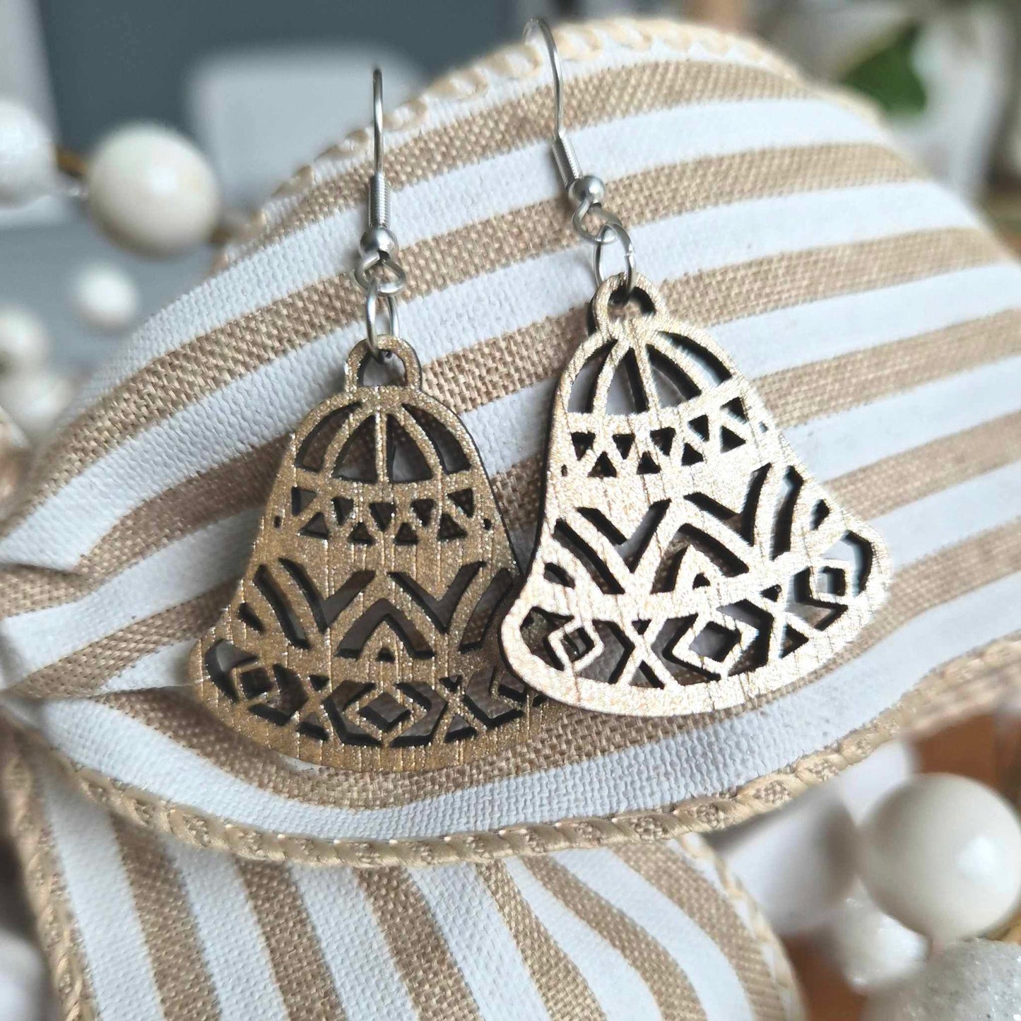 Champagne Gold Jingle Bell drops