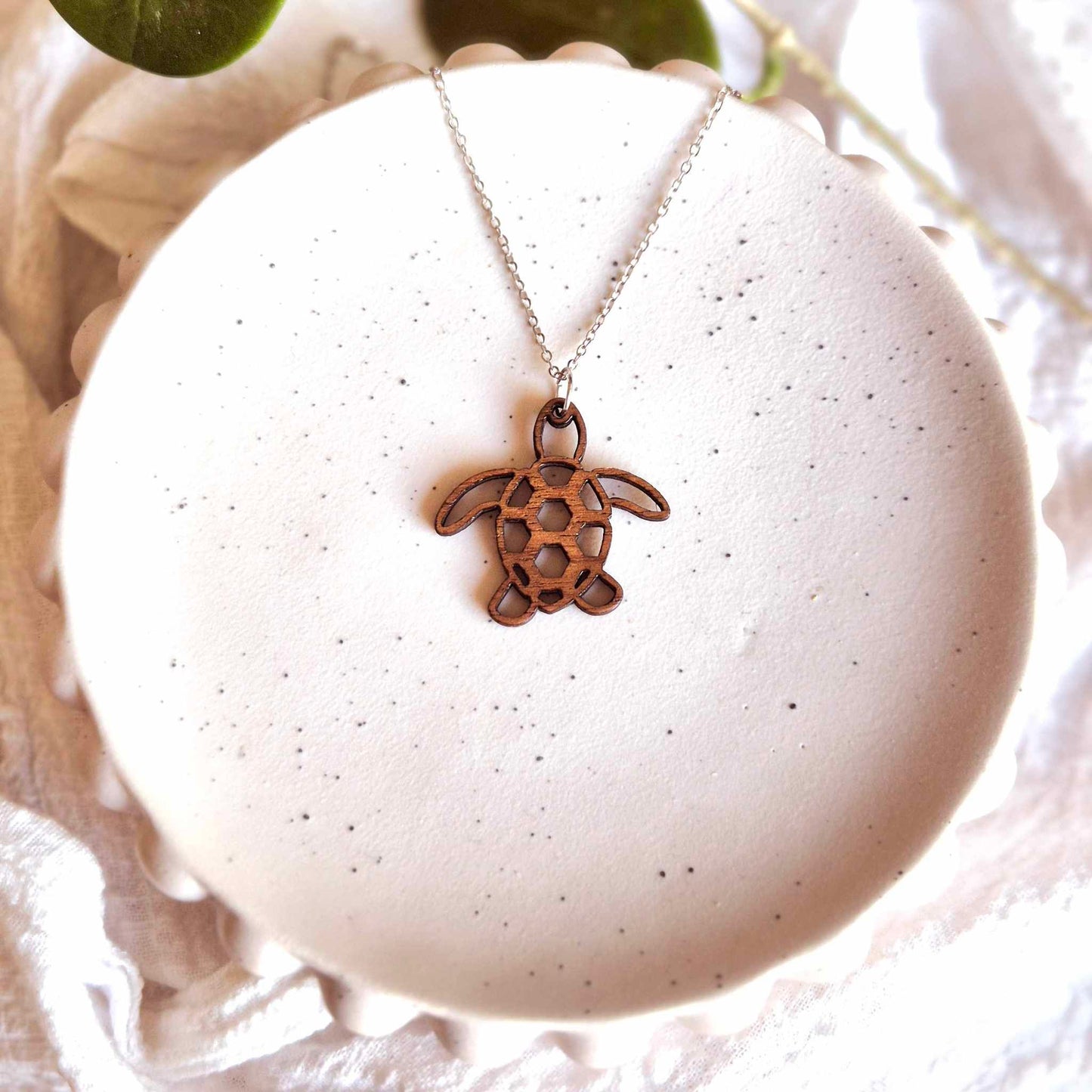 Turtle Pendant (chain optional)