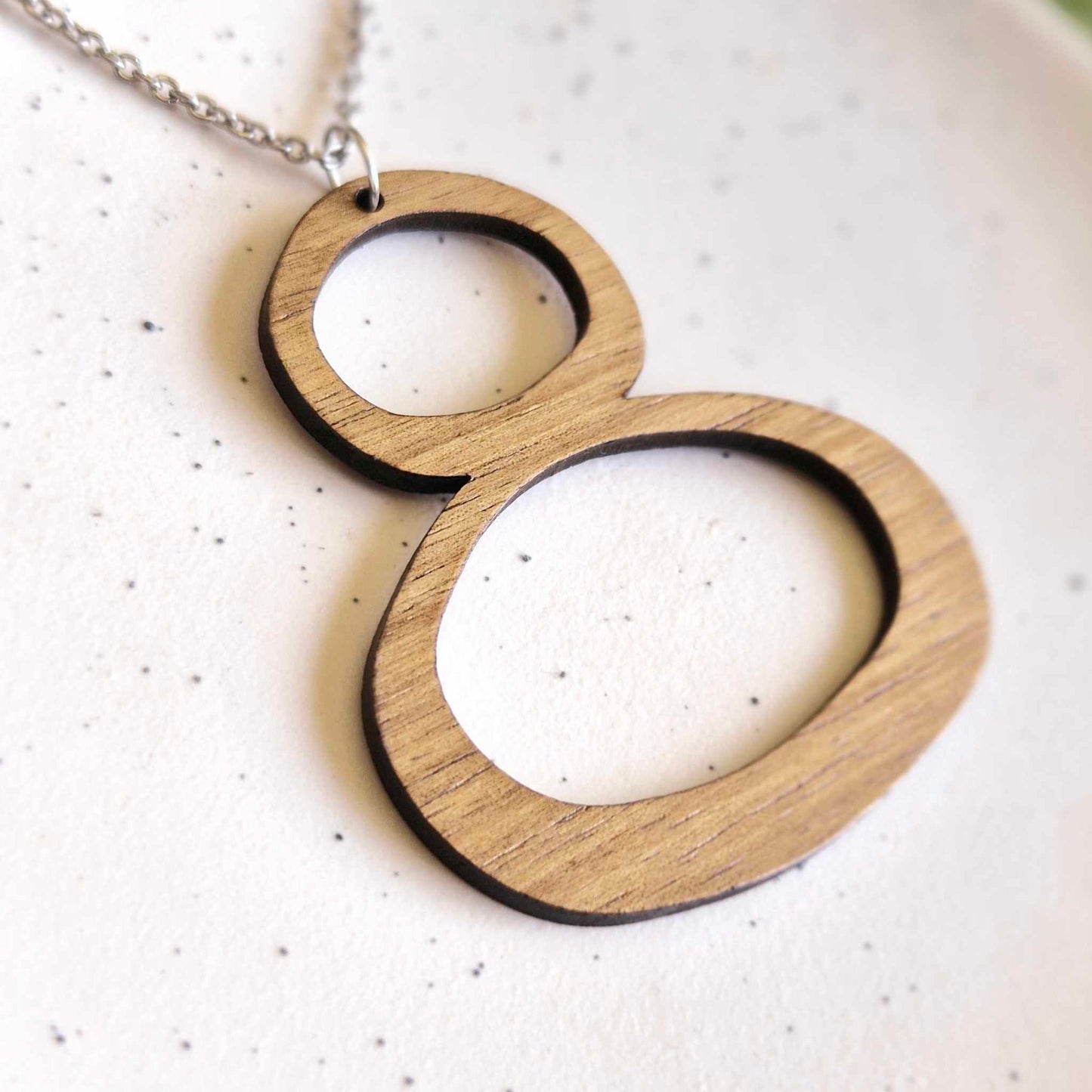 Stacked Stone Pendant (chain optional)