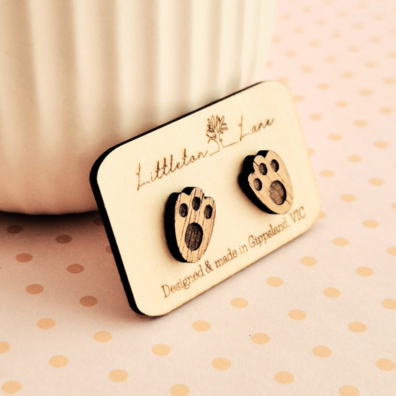 Bunny Feet Studs