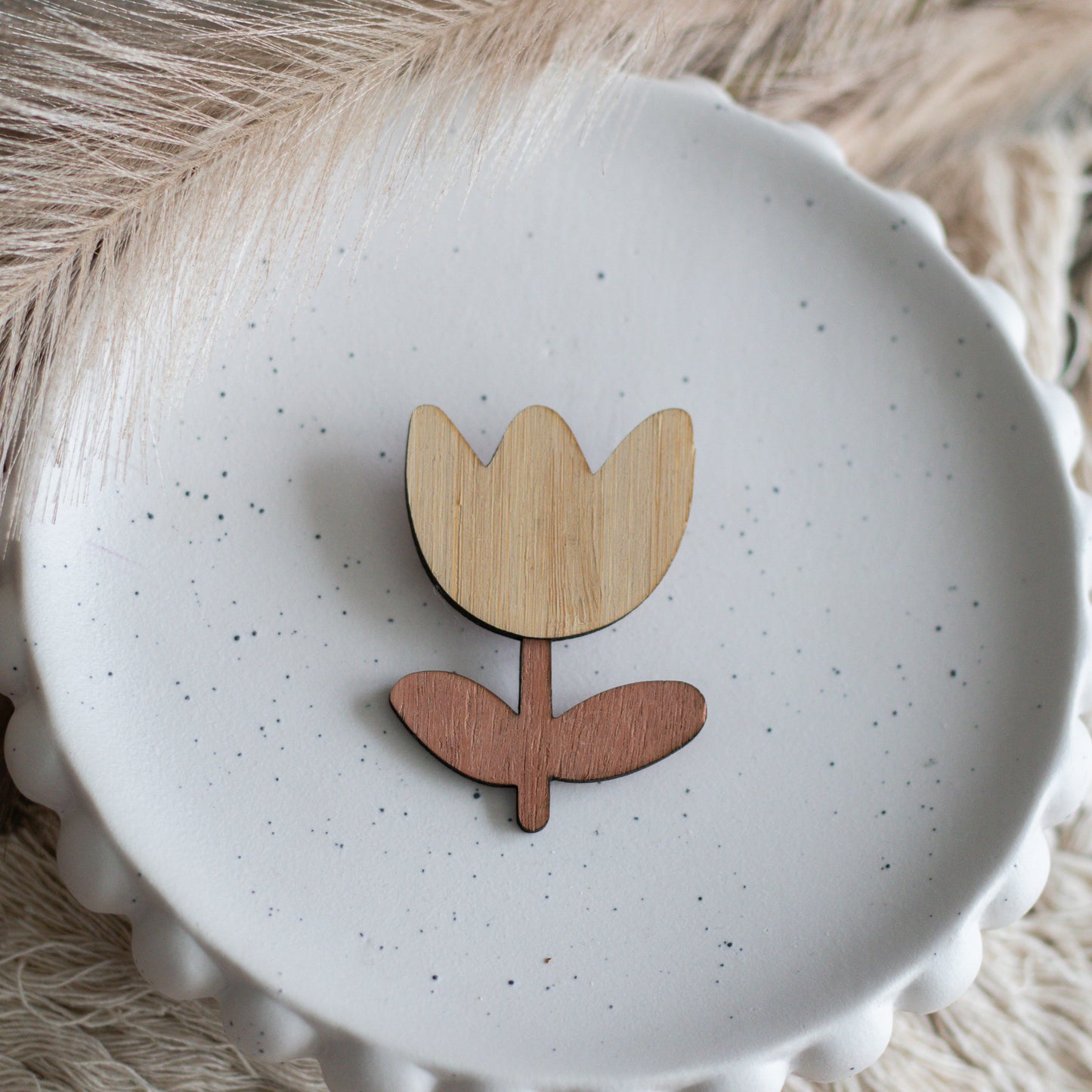 Tall Tulip Brooch