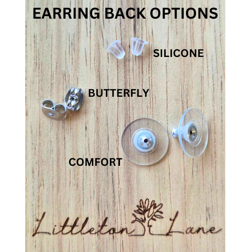 Hey There Daisy Studs (Aqua)