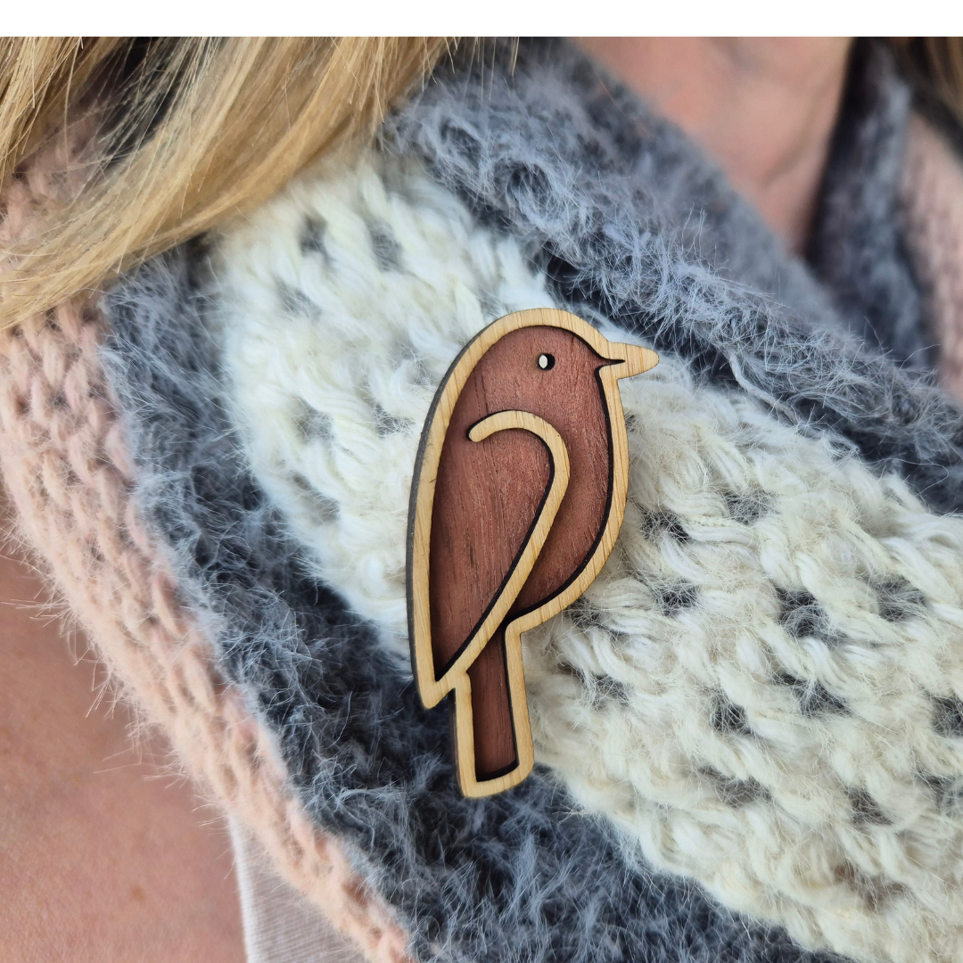 Bird Brooch