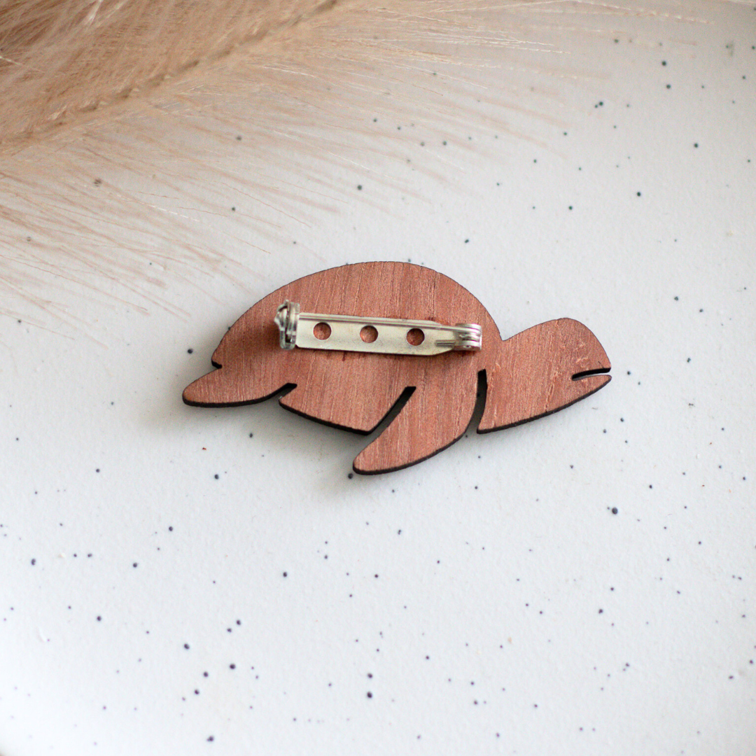 Turtle Brooch