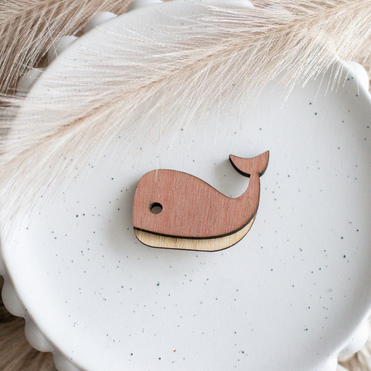 Whale Brooch