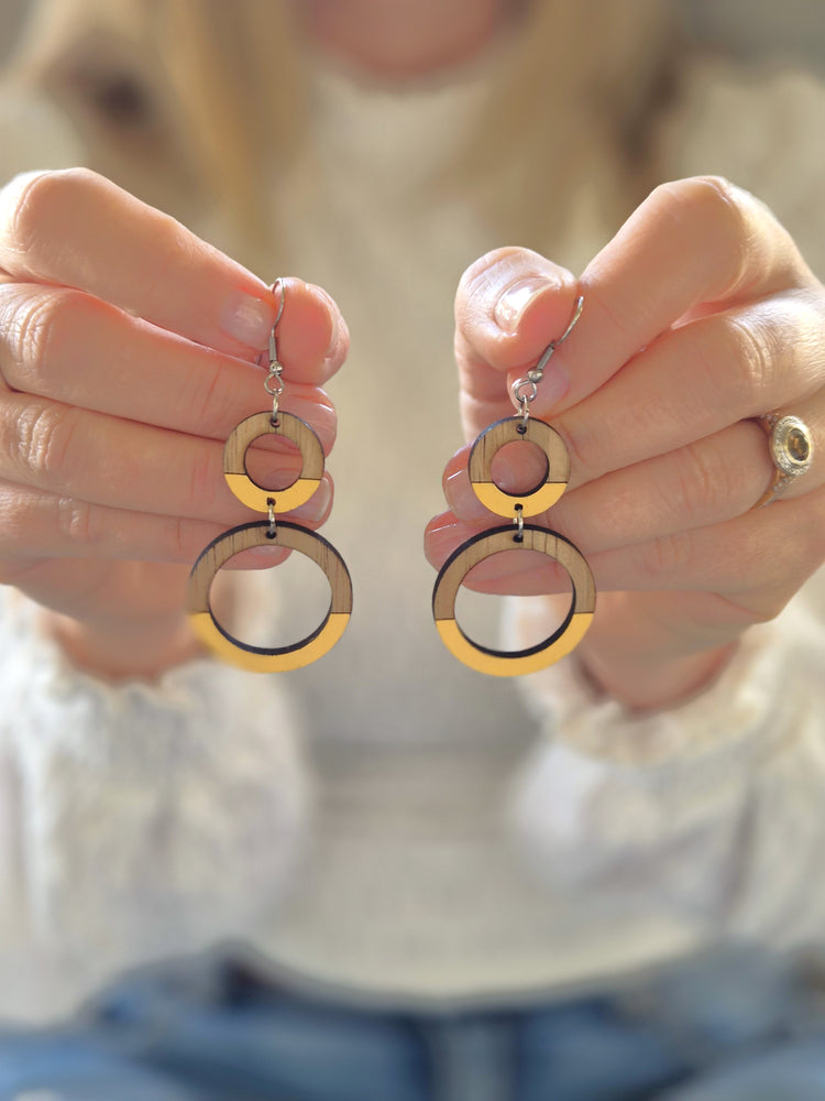 Earrings With Colour