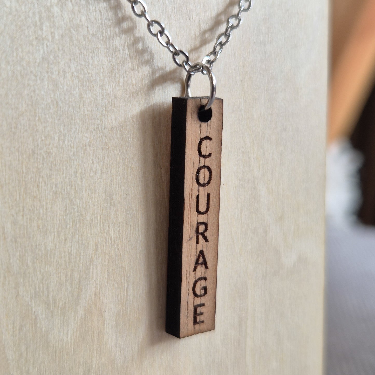 COURAGE Pendant (chain optional)