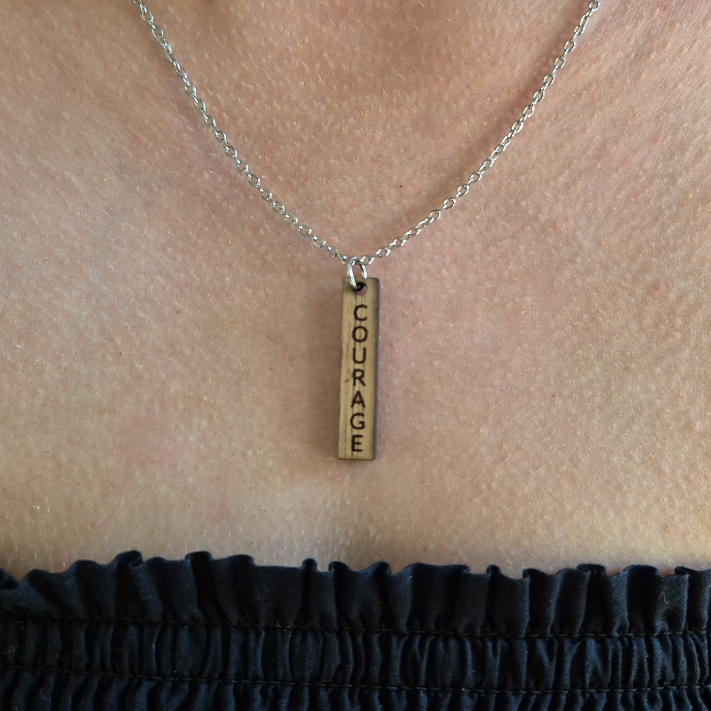 COURAGE Pendant (chain optional)