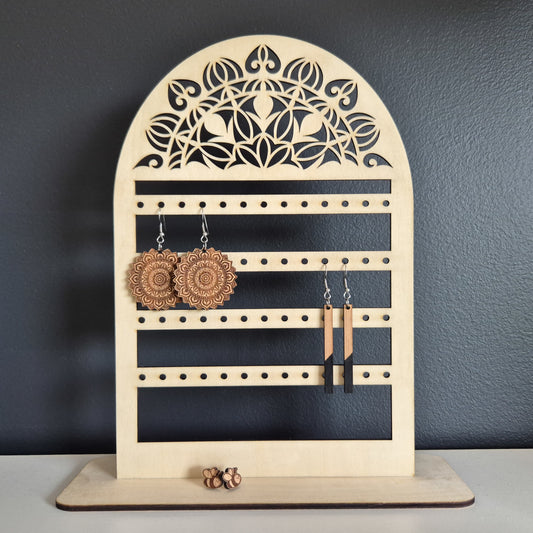 Arched Mandala Earring Stand