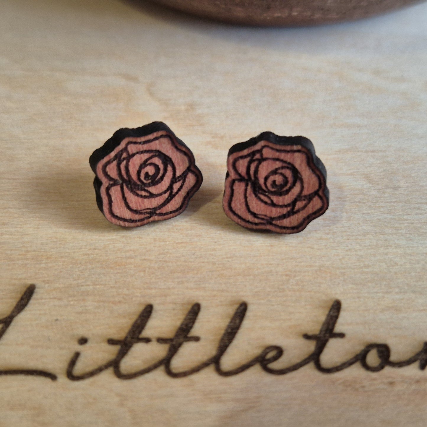 Myrtle Rose Studs