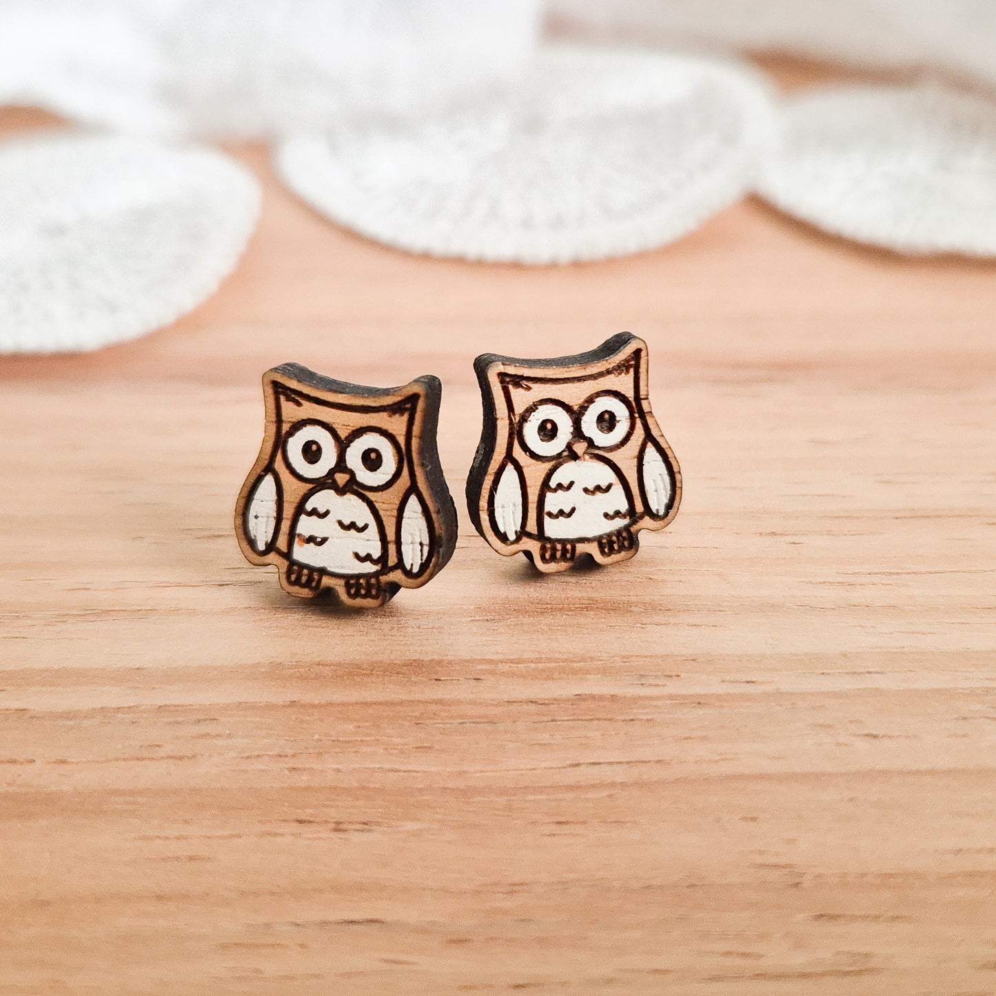 Wise Owl Studs