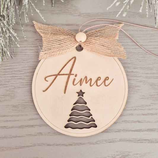 Personalised Christmas Tree Ornament