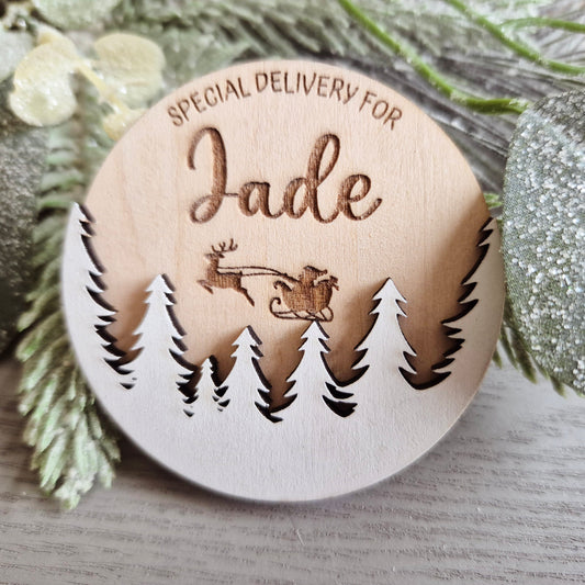 Personalised Special Delivery Gift Tag