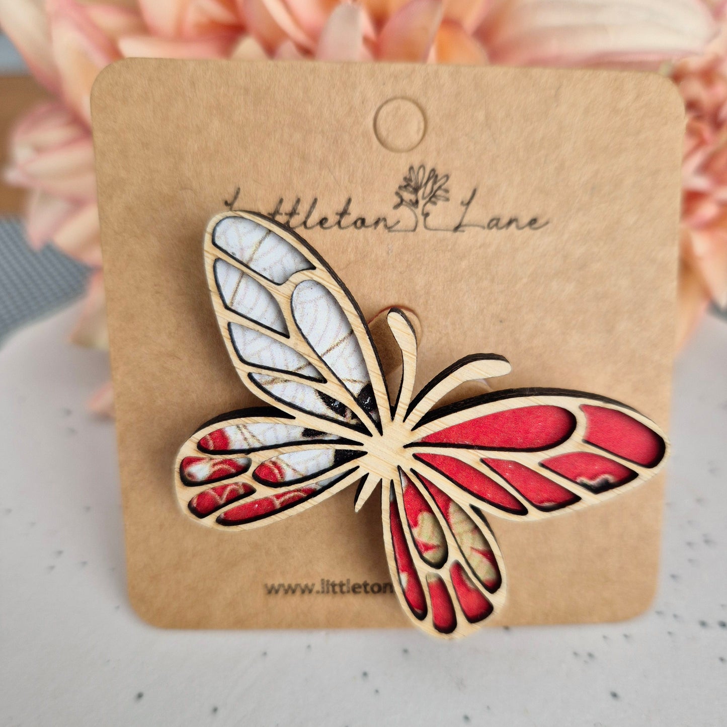 Paper Butterfly Brooch (2 patterns)