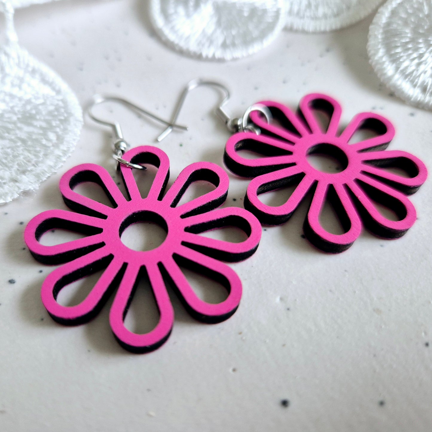 Pink Daisy Drops