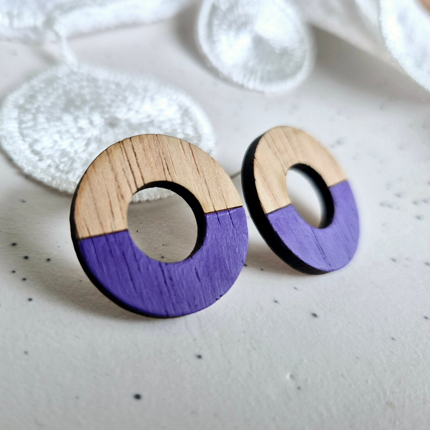 Purple Lifesaver Studs