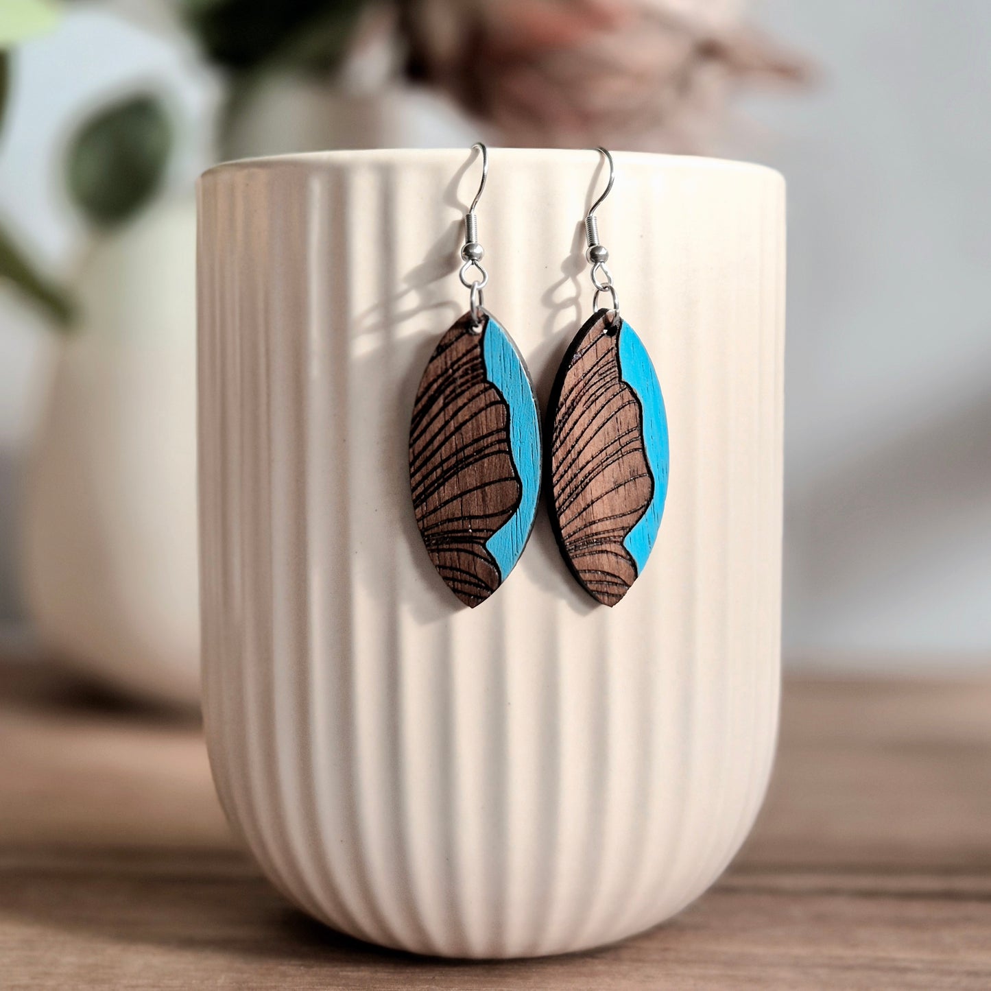 Blue Sky Floral Drops