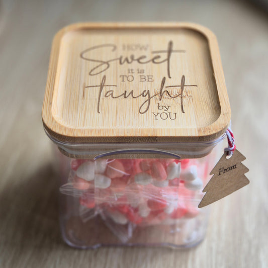 Teacher Appreciation Lolly Jar