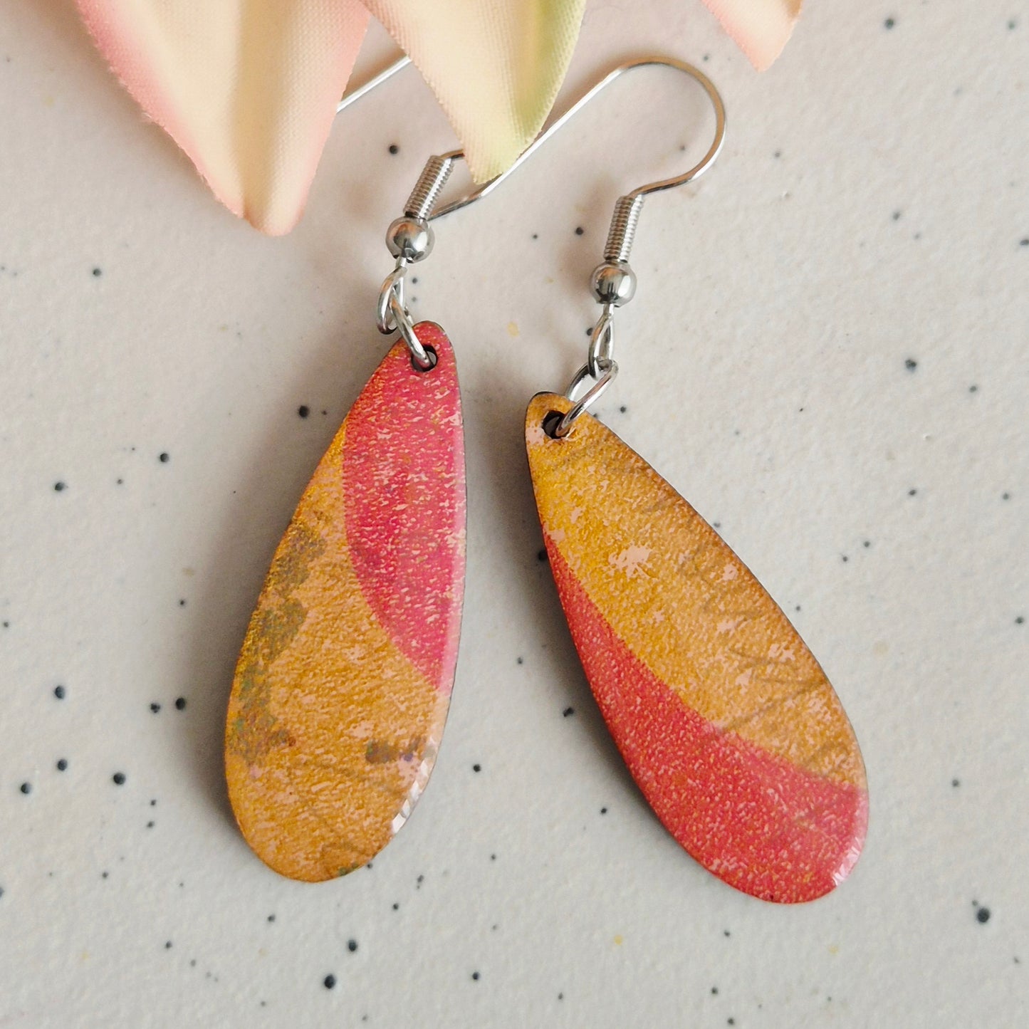 Gel Plate Droplets (peach)