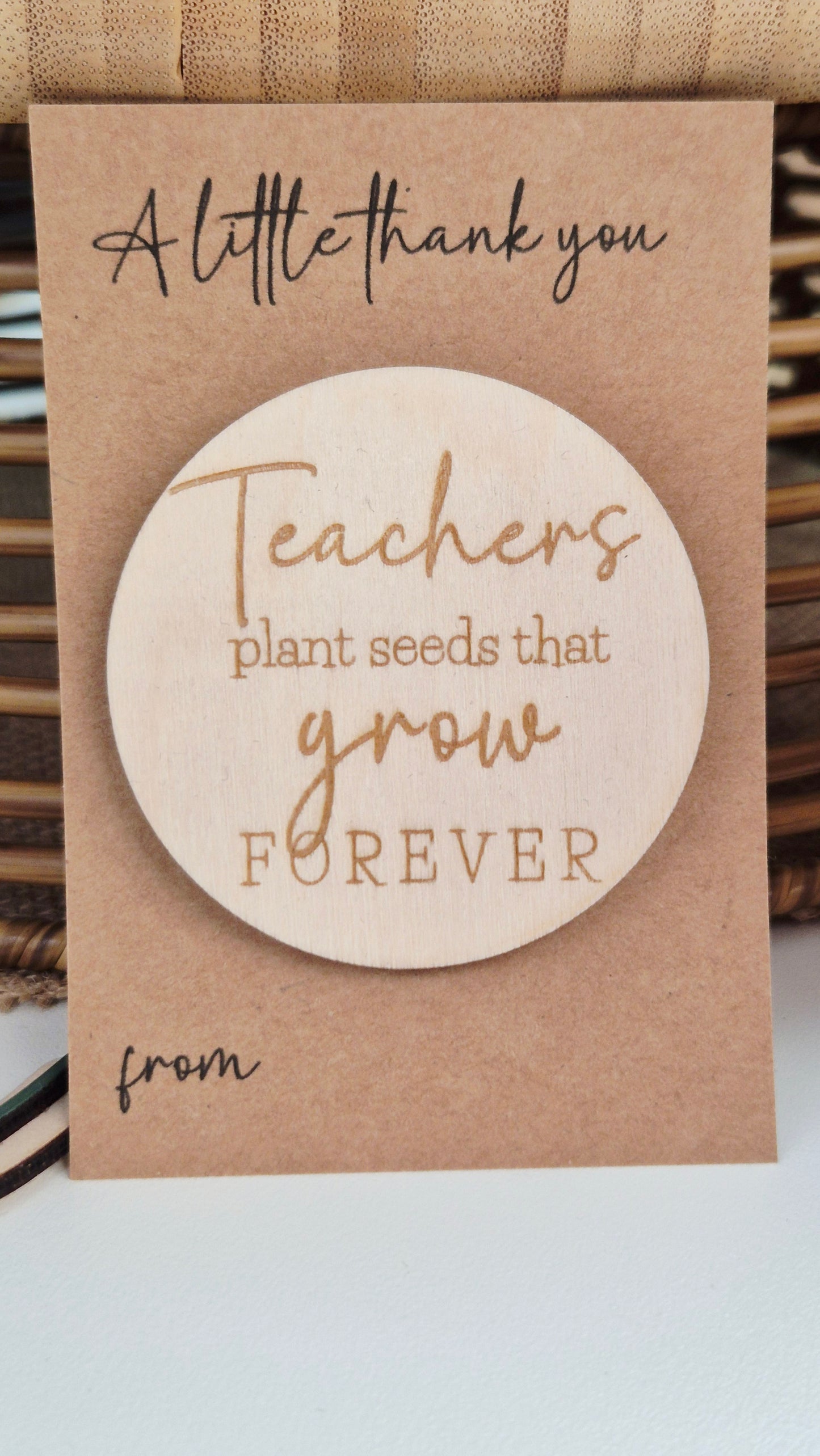 Teacher Appreciation Fridge Magnet (5 styles)