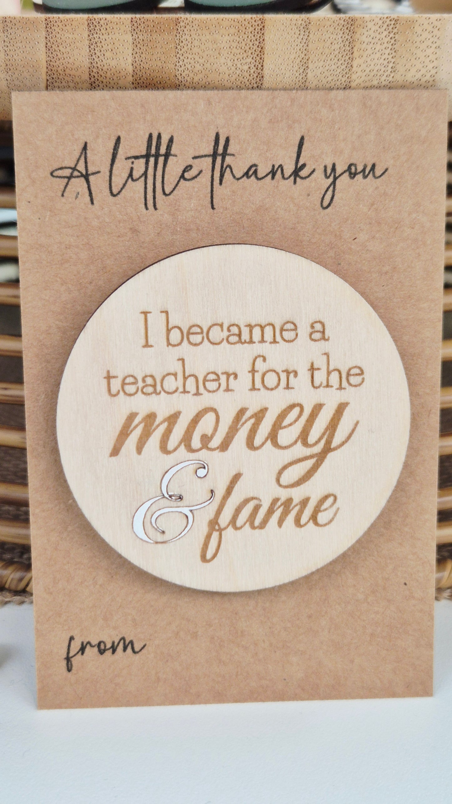 Teacher Appreciation Fridge Magnet (5 styles)