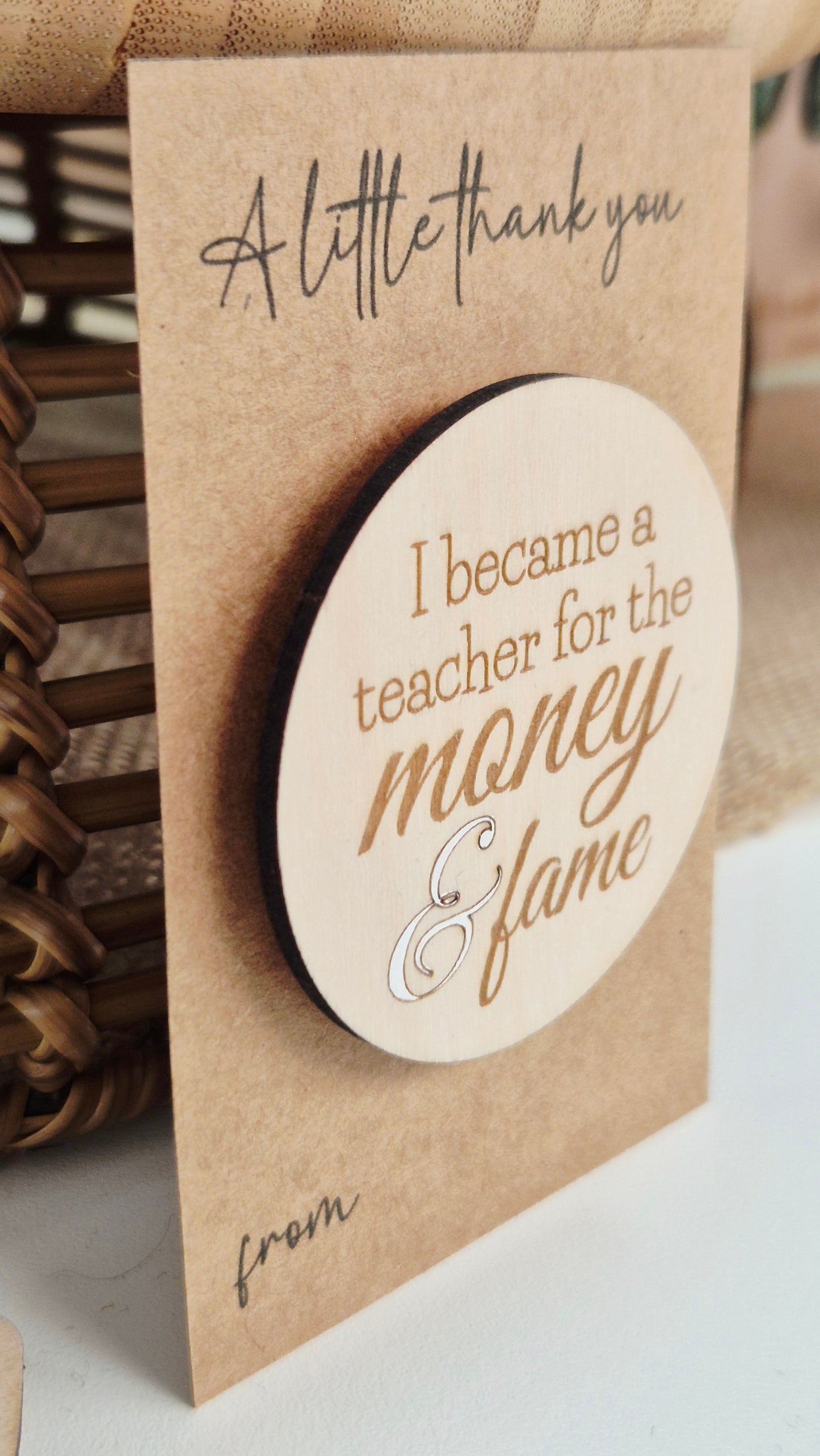 Teacher Appreciation Fridge Magnet (5 styles)