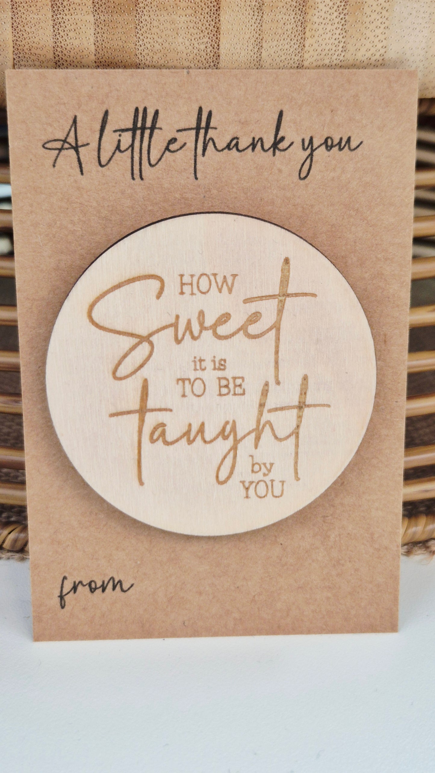 Teacher Appreciation Fridge Magnet (5 styles)