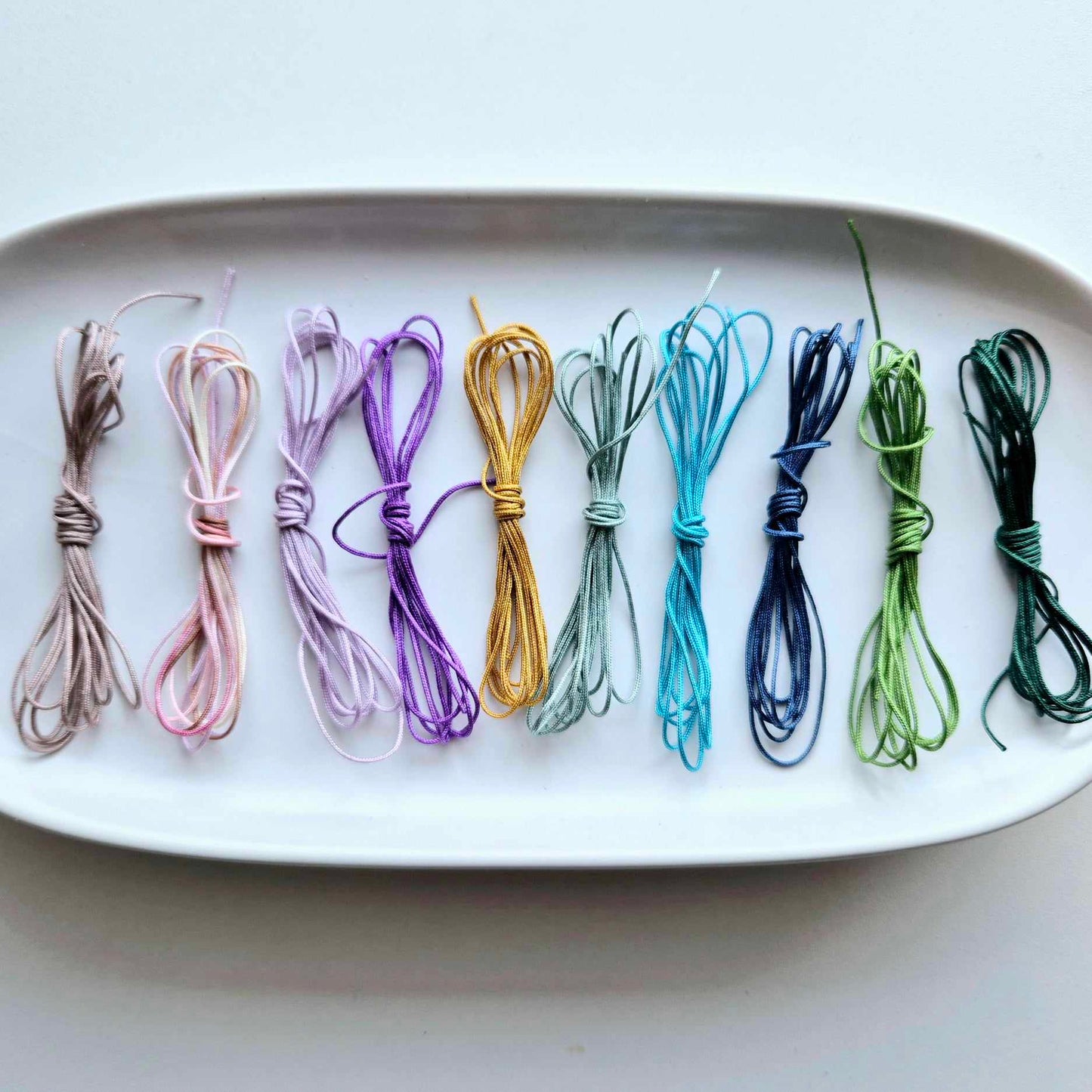 Boho Macrame Drops (lots of colour options)