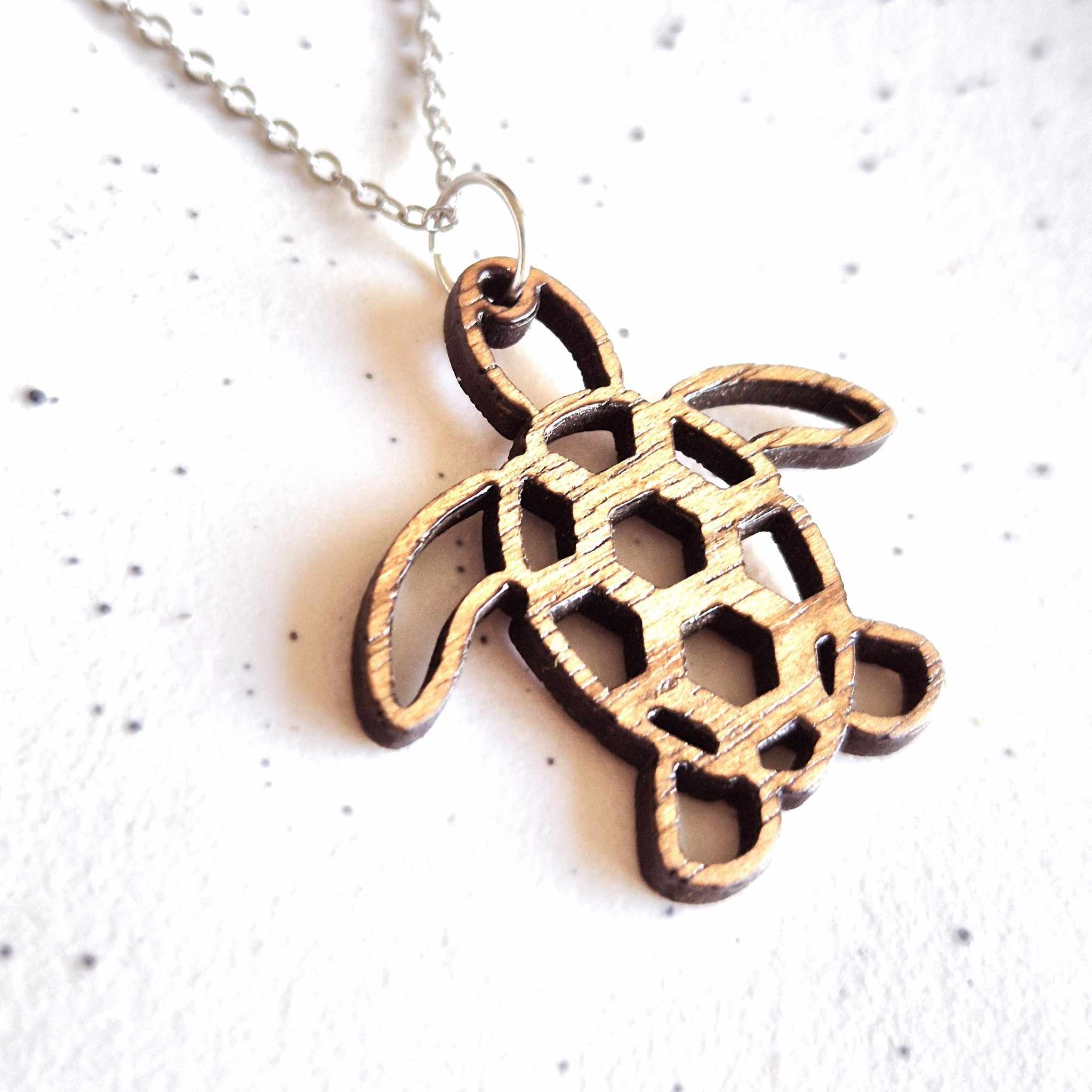 Turtle Chain Turtle Pendant (chain optional) – Littleton Lane
