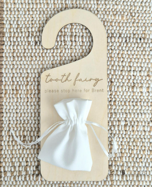 Personalised Tooth Fairy Door Hanger