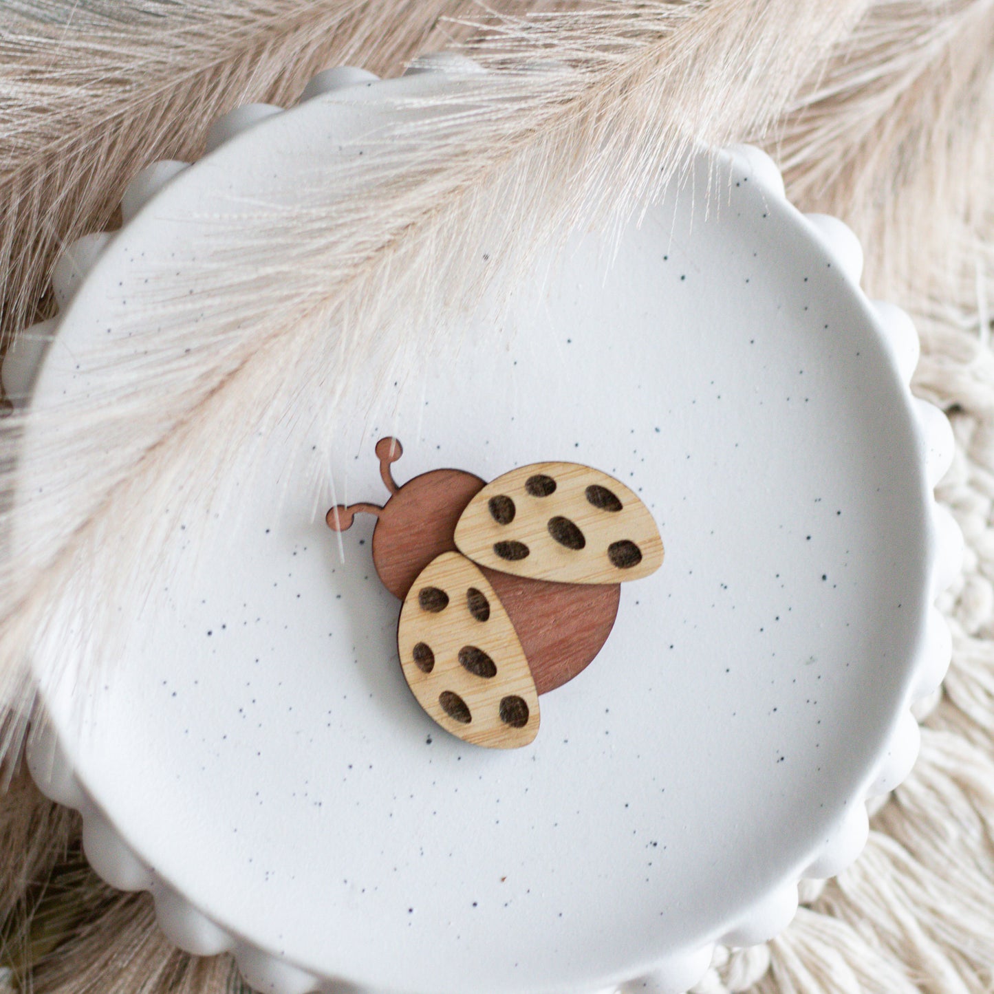 Ladybug Brooch